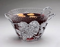 Grape Punch Bowl  Arthur Court Designs 8 In X 14 In Diameter