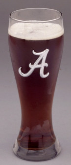 Arthur Court Designs Universit - Of Alabama Pilsner Glass