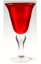 Salute Ruby 14 Oz Goblet Artland Glass Sold By Piece