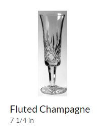 Questa Astral Fluted Champagne