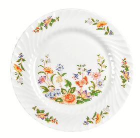Cottage Garden Round Salad Plate