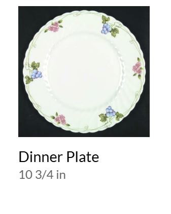 MOSELLE Dinner Plate - Aynsley China