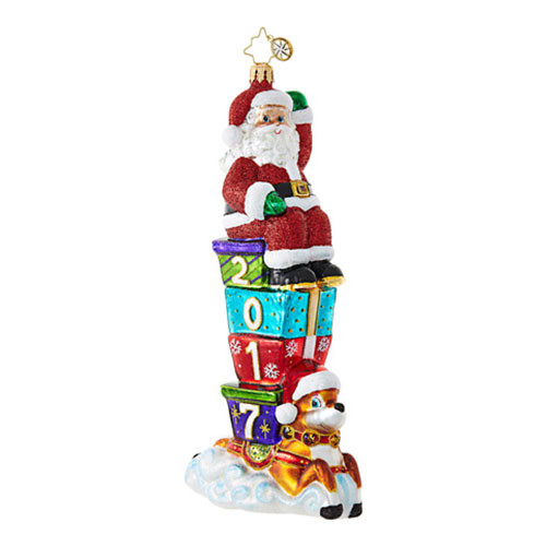 2017 Santa Parade  Christopher Radko Ornaments