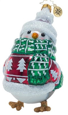 Festive Feathers Christopher Radko Ornament