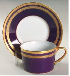 Gaudron Lapis Christian Dior Cup and Saucer