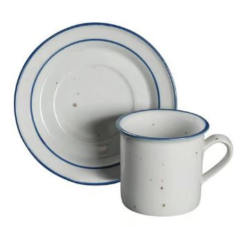Blue Mist Dansk Cup and Saucer