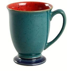 Harlequin Holly Green Denby Mug