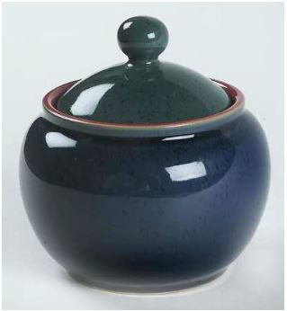 Harlequin Denby Covered Sugar