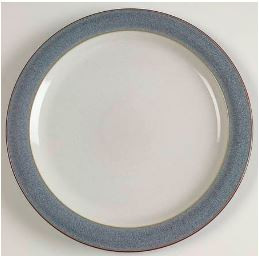 Storm Grey Denby Salad Plate