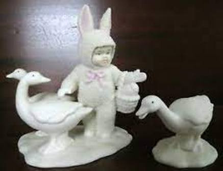 Goosey Goosey Gander Snowbunnies Dept 56