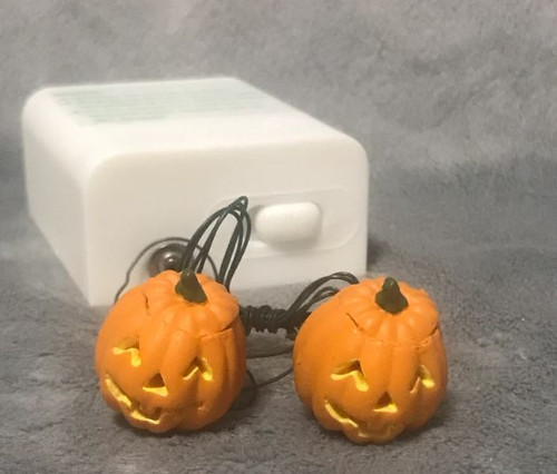 Snow Village Halloween - Jack-O-Lantern Set Of 2 Halloween - Department 56 Village