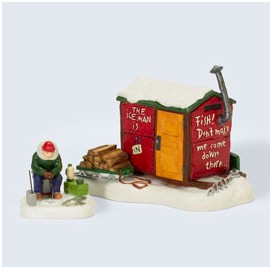 Original Snow Village - The Ice Man Waiteth