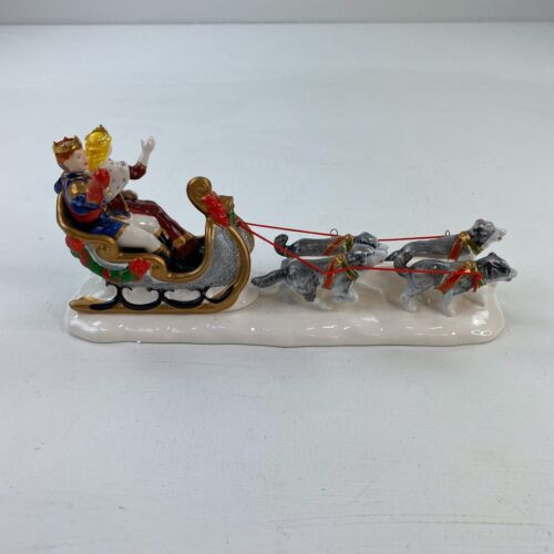 Original Snow Village - Snow Carnival King & Queen