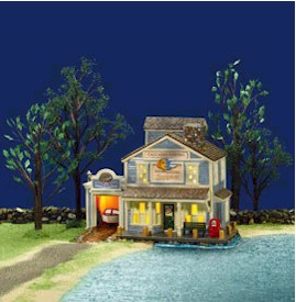 Original Snow Village - Cascades Marina Ceramic - Department 56 Village