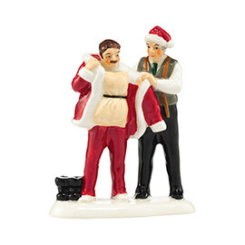 Suit Up For Santa Snow Village Department 56
