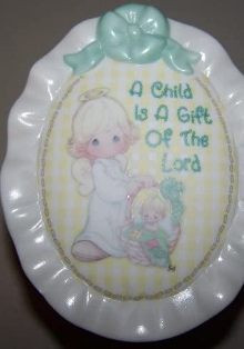 Precious Moments Frame With Plaque