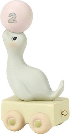 Birthday Train  Age 2 Precious Moments New Series