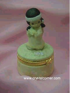 His Burden is Light - Precious Moments