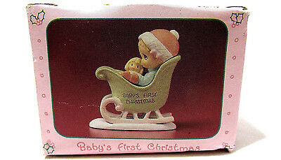 Babys First Christmas Precious Moments Enesco