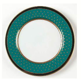 Chaumont Teal Green   Fitz and Floyd Salad Plate