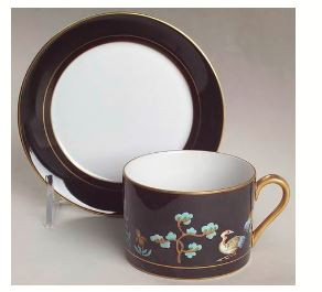 Chinoiserie Fitz And Floyd Cup And Saucer