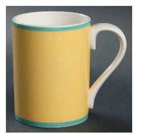 Correlations Yellow Fitz And Floyd Mug