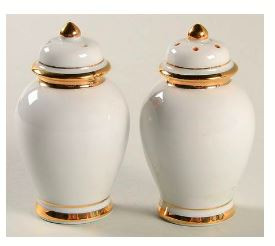 Palais Bluff Fitz And Floyd Salt And Pepper