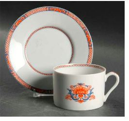 Regency Fitz And Floyd Cup And Saucer