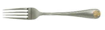 Golden Shell Gorham Dinner Fork