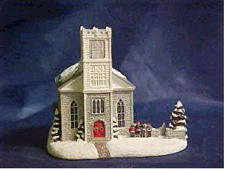 Carolers In The Courtyard Bradford Exchange