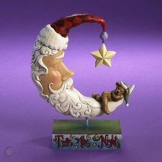 Father Christmas With Linus - Jim Shore Collectible