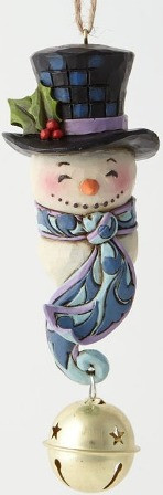 Snowman With Dangling Ball Jim Shore  Heartwood Creek