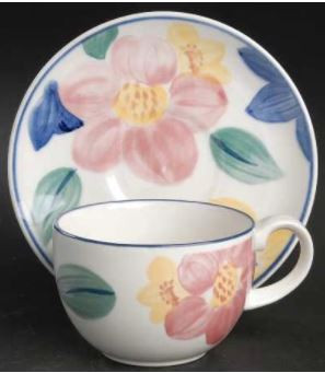 Marie Johnson Brothers Cup And Saucer