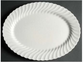 Regency White Johnson Brothers  Medium Platter