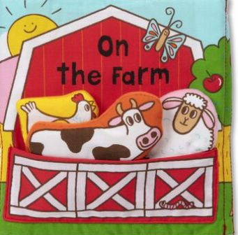 Melissa and Doug KS Kids On The Farm Cloth Book