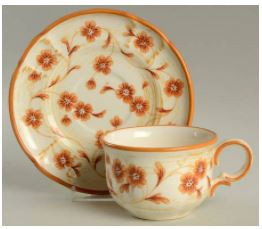 Cinnamon Cup and Saucer