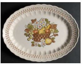 Fruit Basket Medium Oval Platter
