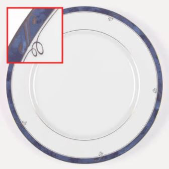 Sapphire Nikko Dinner Plate