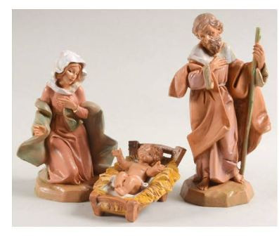 5 Inch Nativity  Fontanini By Roman