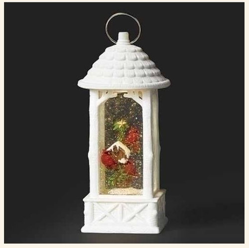 Led Swirl House Lantern Roman Collectibles