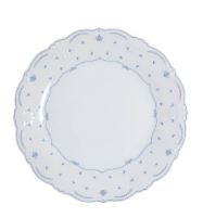 Fleur De Lis Pink Spode Bread And Butter