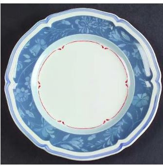 Cottage Blue Bread and Butter Plate