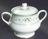 Agincourt Green Sugar and Lid
