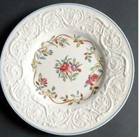 Argyle Round Salad Plate