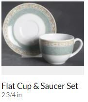 Aztec Cup and Saucer