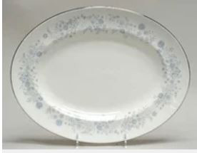 Belle Fleur Medium Oval Platter - Wedgwood
