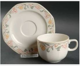 Carmel Cup and Saucer - Wedgwood