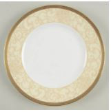 Celestial Gold Round Salad Plate
