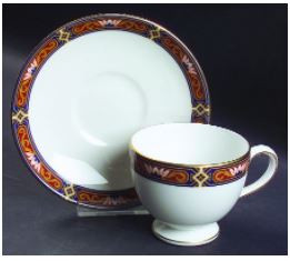 Chippendale Cup and Saucer - Wedgwood