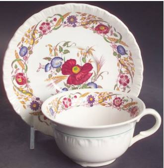 Cornflower Cup and Saucer